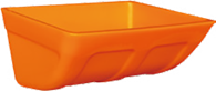 S Type Bucket Elevator Bucket Orange