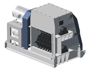 Double-rotor straw crusher nz