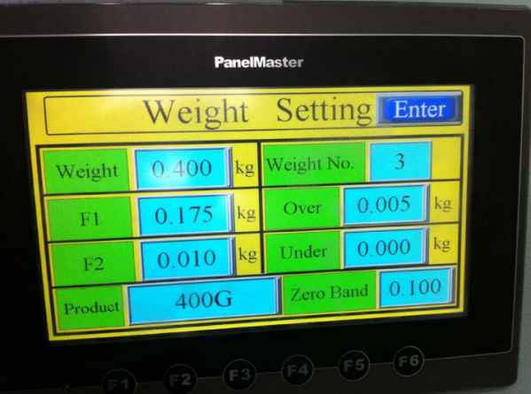 Grain Processing Machine Control Panel Example nz