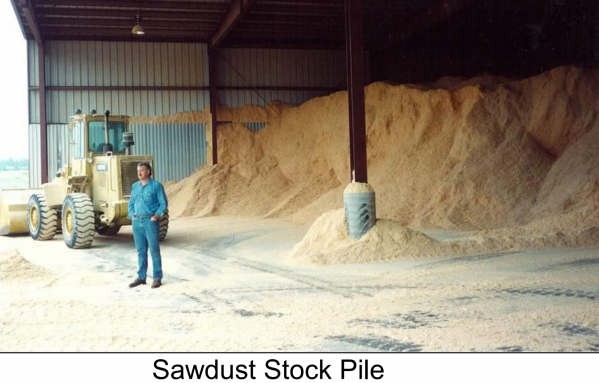 Saw Dust Stock Pile nz 2