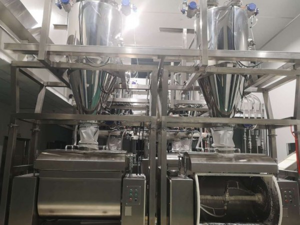 Stainless steel dual batch mixing installation nz