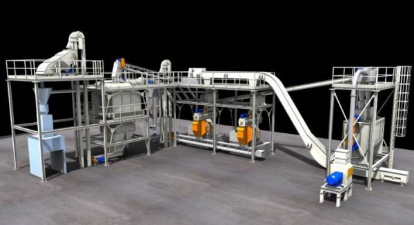 3D Pelleting Plant Design nz Example 2