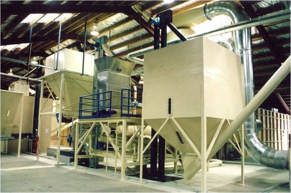 Bulk Material Storage Transfer and Bag Packing Installation nz