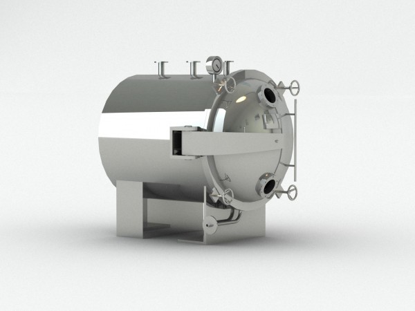 Cylindrical static vacuum dryer nz